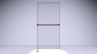 205MM LONG HALF STRAP, MOUNTS HORIZONTAL ON 300MM WIDE SINGLE WALL SECTIONS
